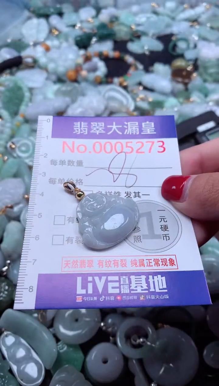 颈饰未镶嵌翡翠5273
