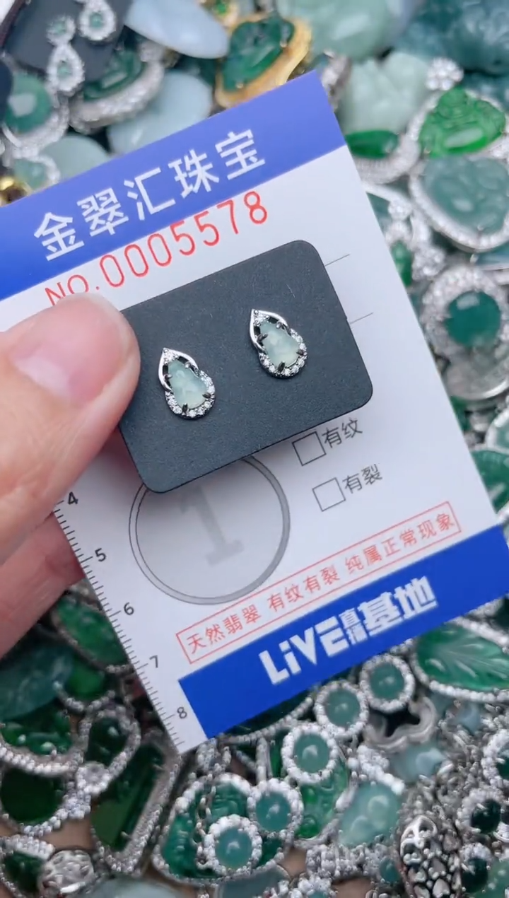 【闪购商品】翡翠颈饰未镶嵌5578.....1