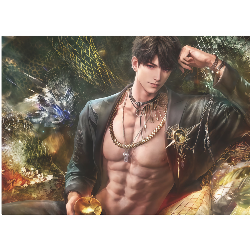 恋与深空二创逆向水波纹海报预售