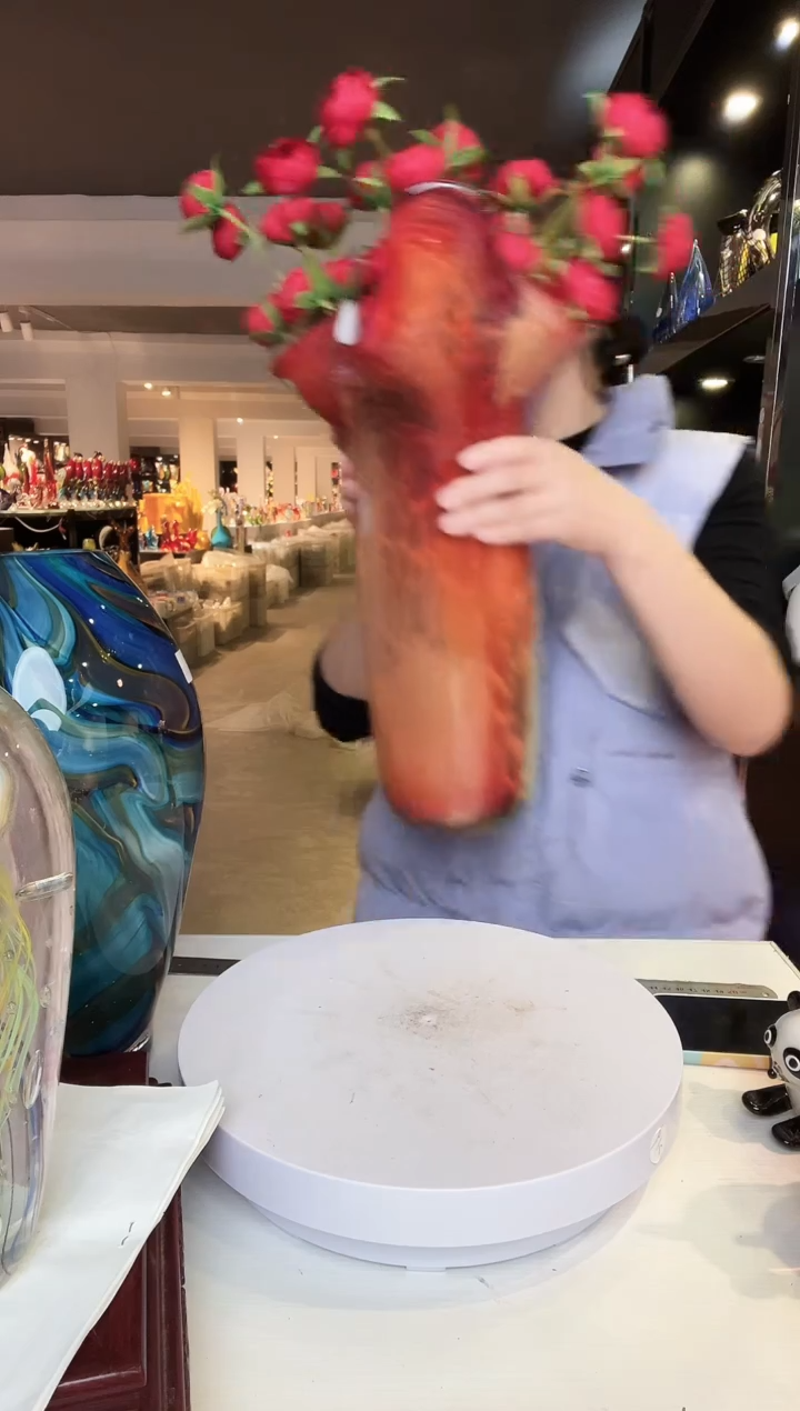 【闪购商品】茶盏琉璃摆件家居摆件