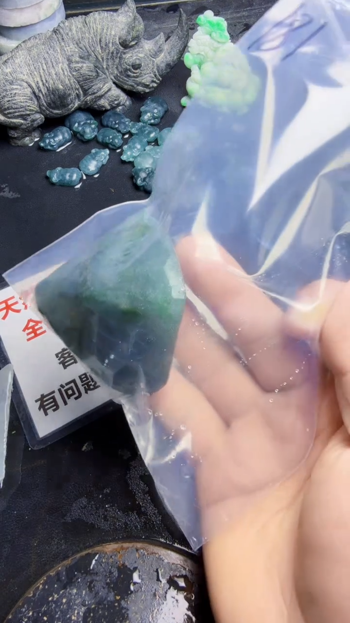 未镶嵌挂件翡翠天然翡翠181