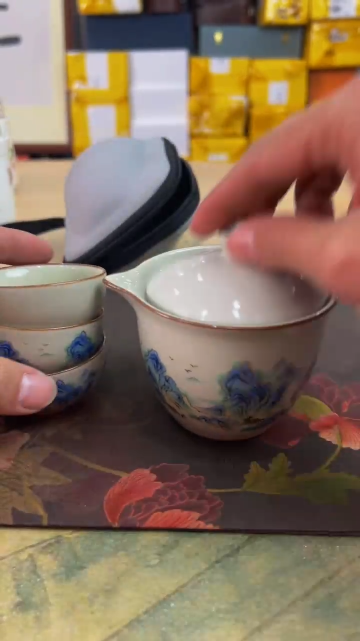 【闪购商品】得瓷旅行茶具来咯