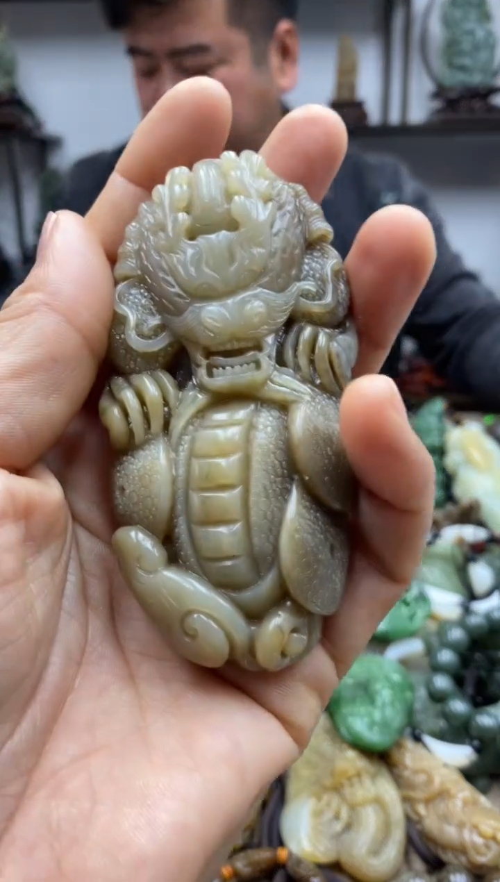 【闪购商品】和田玉未镶嵌把件1