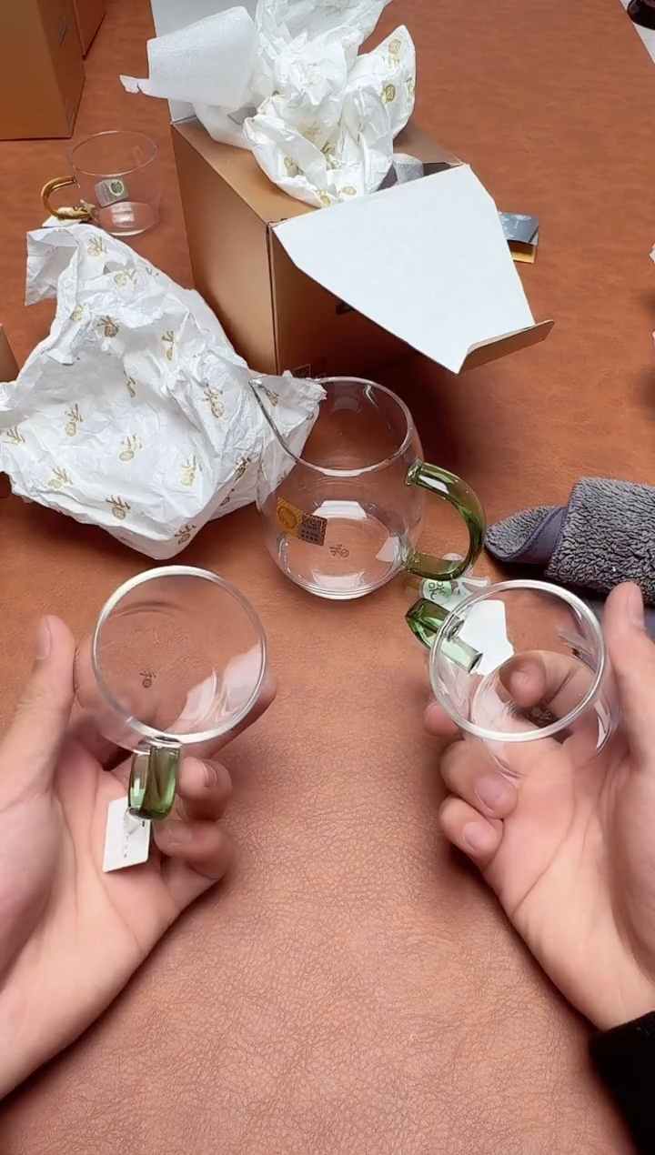 【闪购商品】禾器#澄然茶海湖绿+清禾对杯湖绿