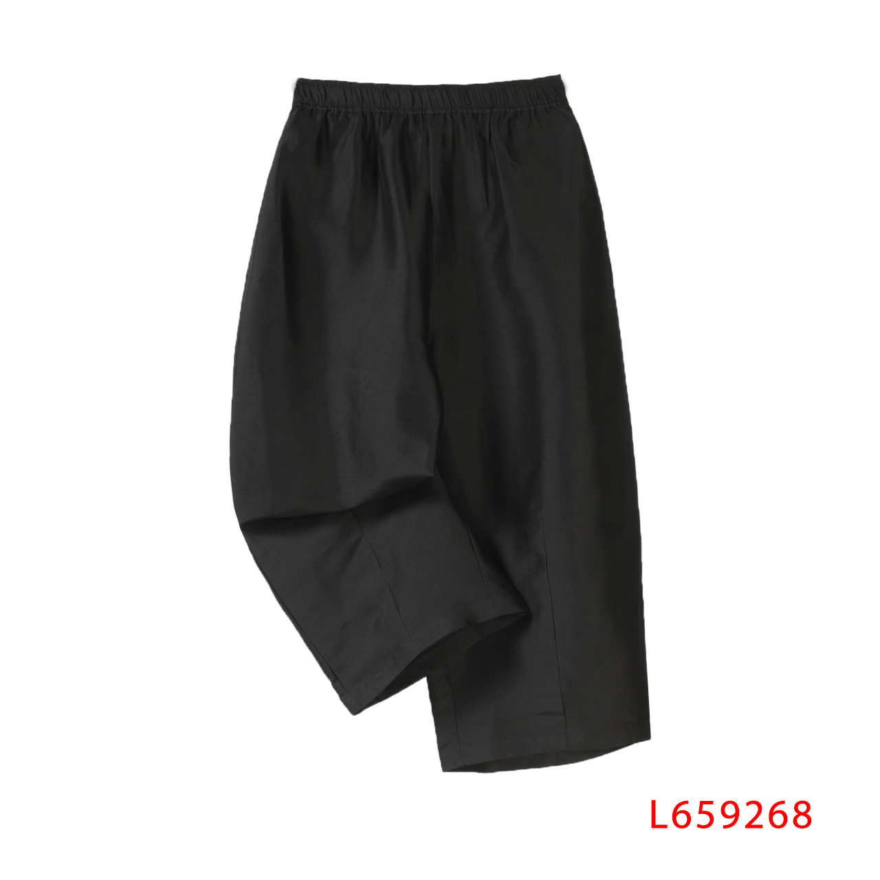 【小水专属】双宫绸裤子（紫色黑色） 659268