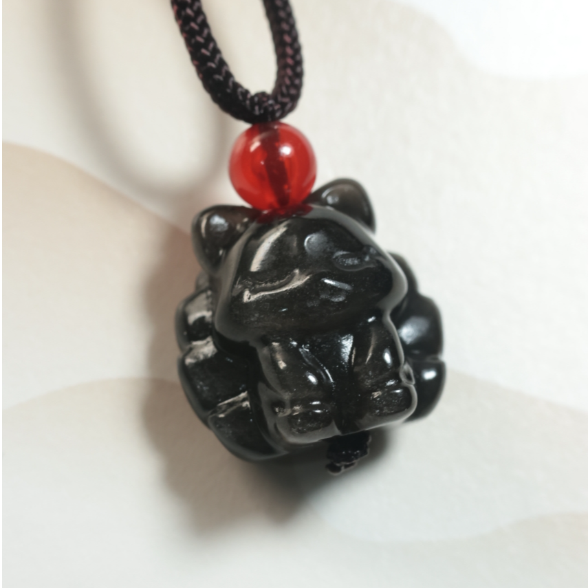 黑曜岩九尾狐-JY009-新人福利