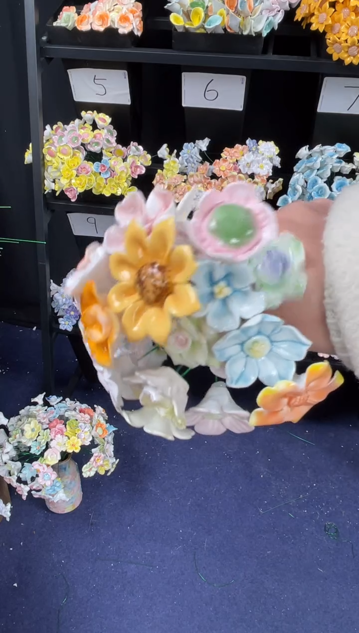 陶瓷花朵24朵【微瑕开播福利】