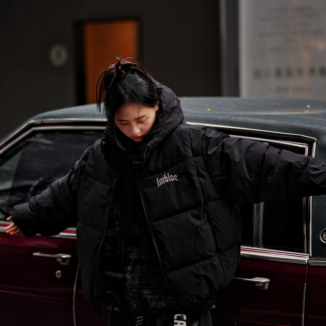 男女【】冬季加厚外套拼接潮牌痞帅连帽夹克棉服宽松情侣立领