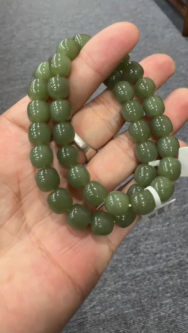 【闪购商品】和田玉手串未镶嵌素圈多样性发一件