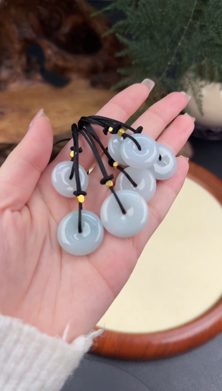 吊坠(不含链)未镶嵌翡翠翡翠饰品（多样性发货一件）-2