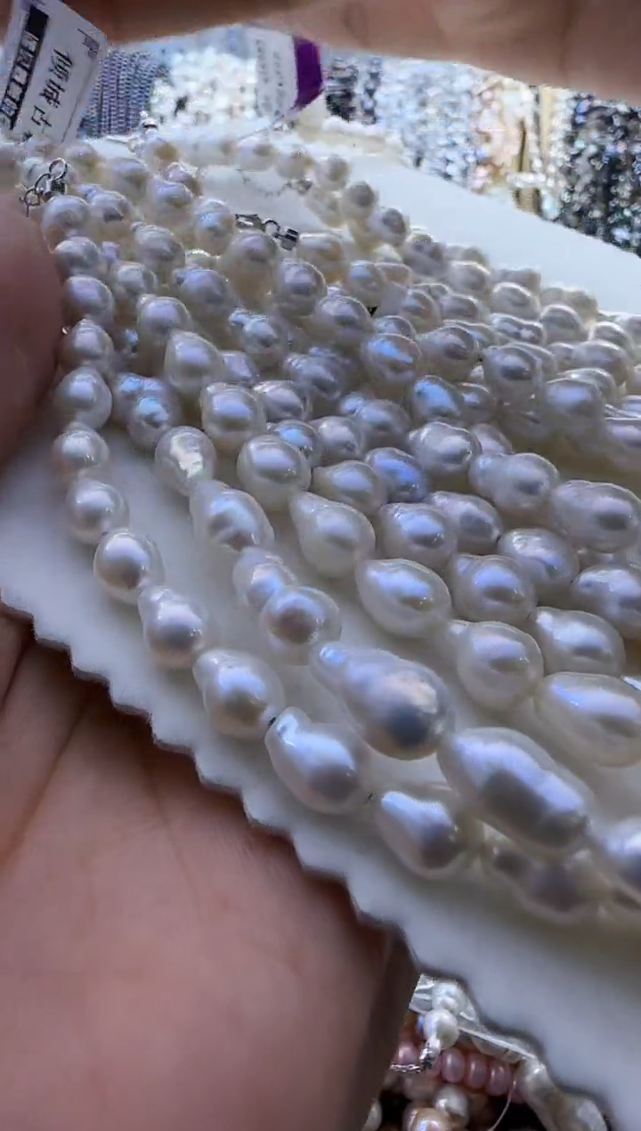 【闪购商品】淡水珍珠项链银S925镶嵌617 定制  多样性发货  发其一