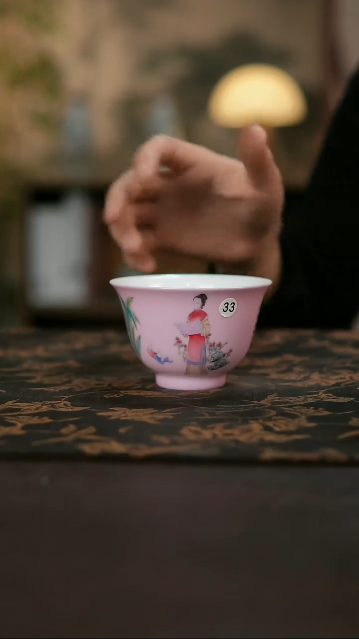 景德镇陶瓷杯碗柴烧多人