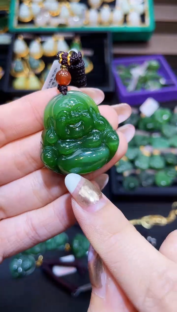 和田玉未镶嵌套链35MM 多样性发一