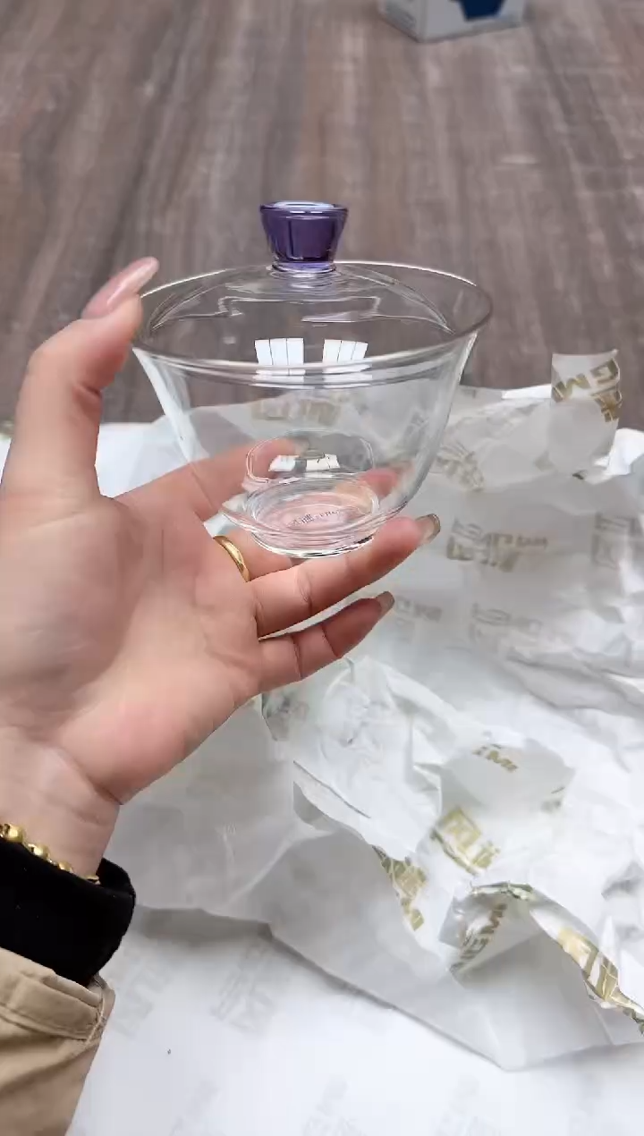 【闪购商品】其他风谜沁兰盖碗紫罗兰