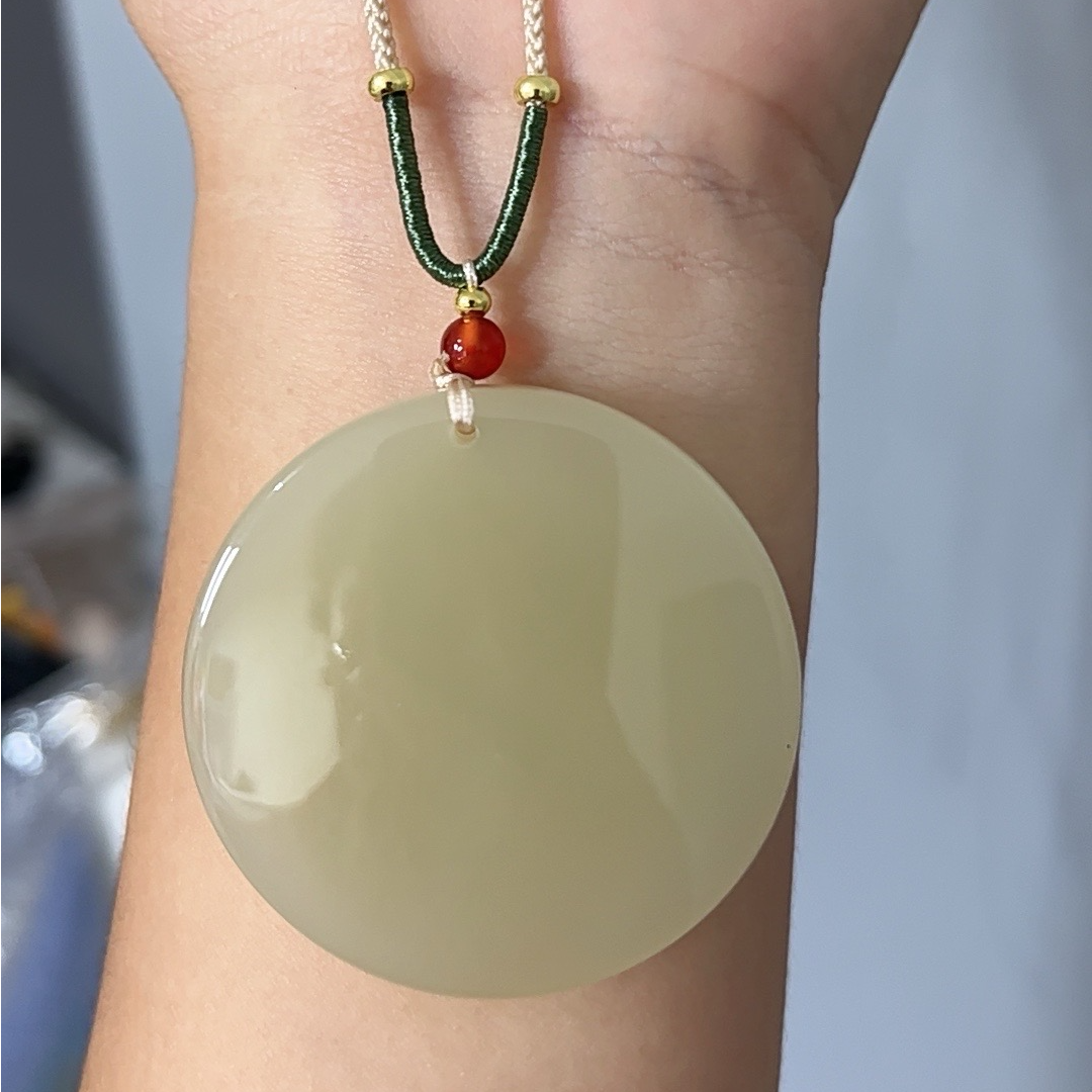 青海茶晴无事圆牌精美百搭