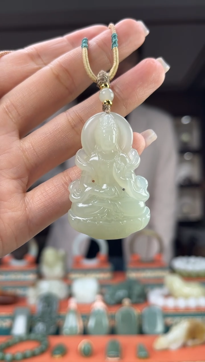 【闪购商品】和田玉颈饰未镶嵌佩佩