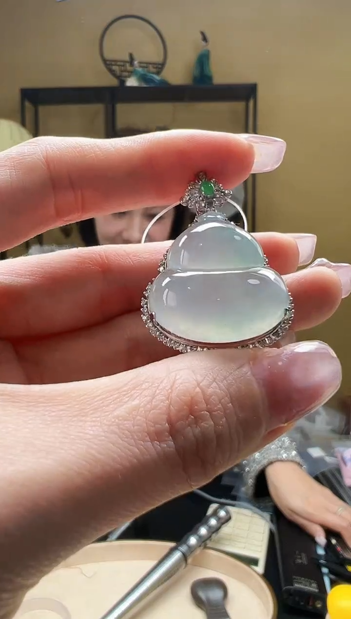 【闪购商品】翡翠颈饰18K金镶嵌DFZ0206-146