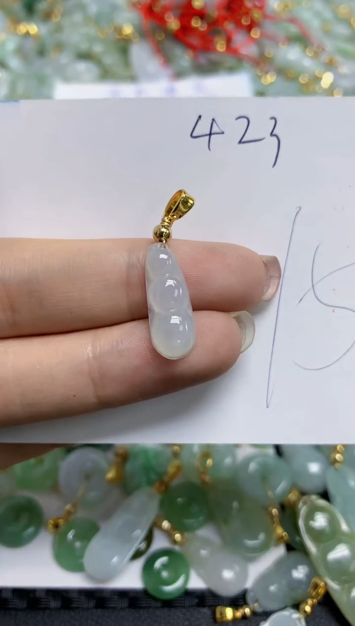 【闪购商品】翡翠颈饰合金  天然A货翡翠