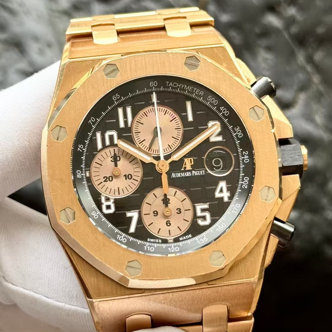 95新 Audemars Piguet/爱彼 离岸型 26470or 全金 300多克 表径42