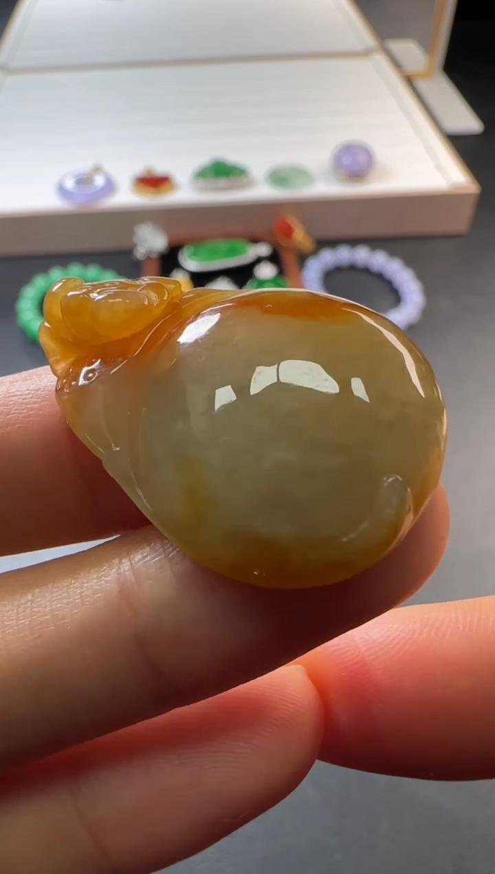 【闪购商品】翡翠颈饰未镶嵌不退不换 无鉴赏期