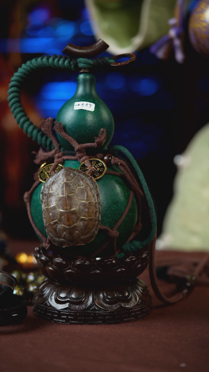 【闪购商品】643号500ml左右的非遗漆器酒葫芦