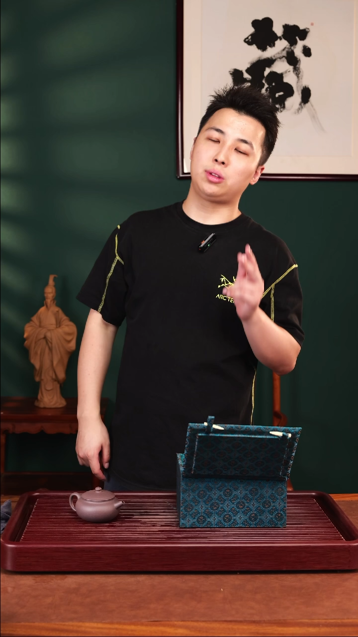 茶壶紫砂潘子茶器朱砂料17535