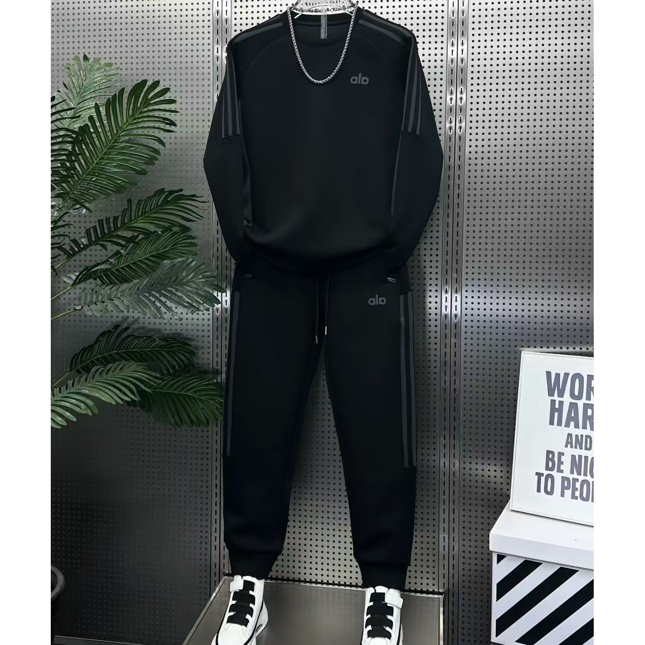 al秋冬卫衣休闲运动套装 