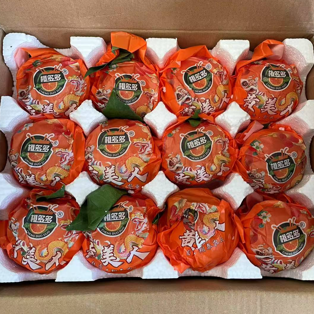 【礼盒装】黄美人爱媛果冻橙礼盒一箱（9斤左右/箱）