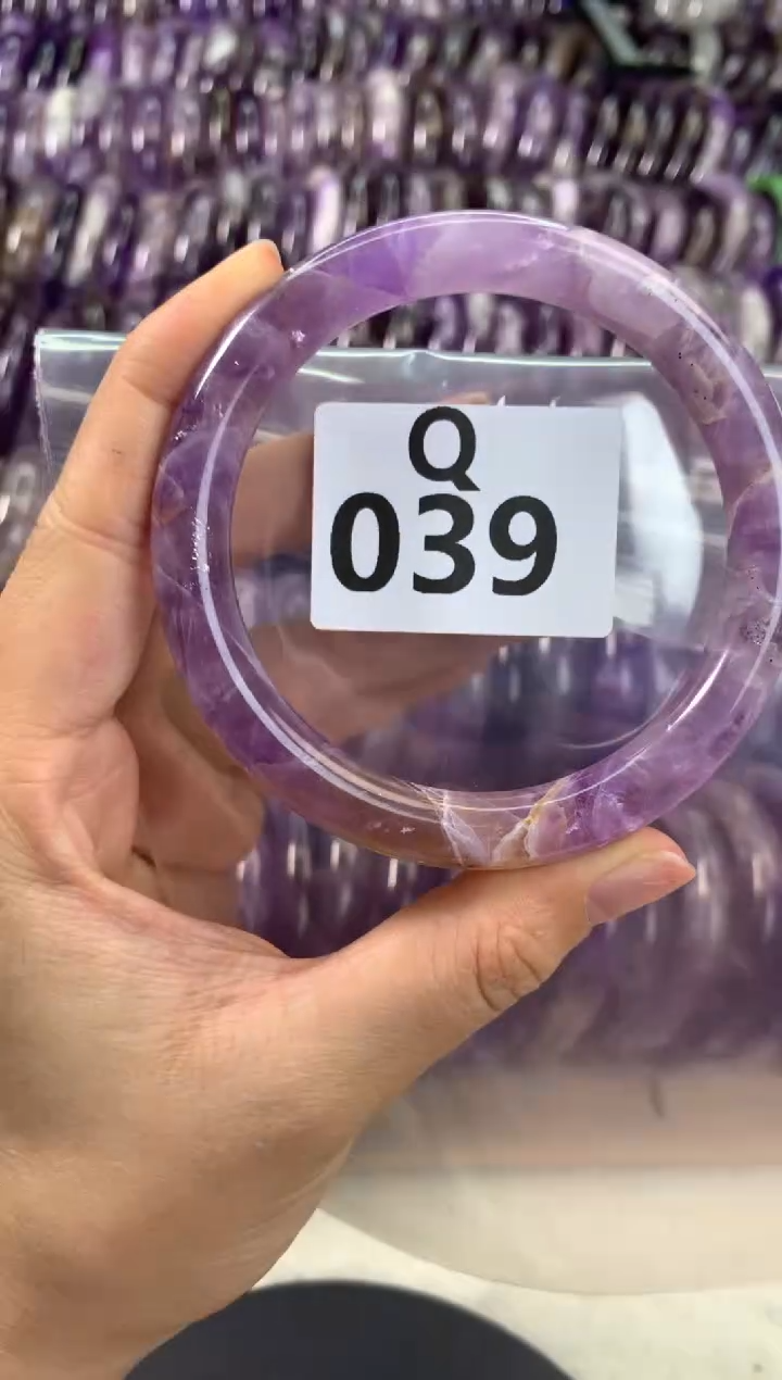 【闪购商品】水晶水晶手镯Q未镶嵌039-62