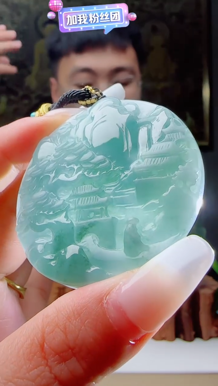 翡翠未镶嵌颈饰11111111111