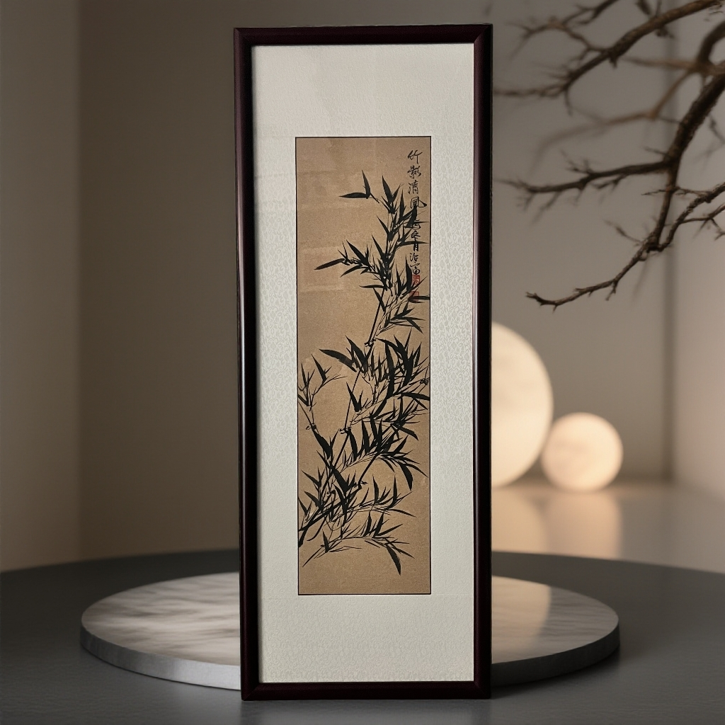 马治富《竹影清风》