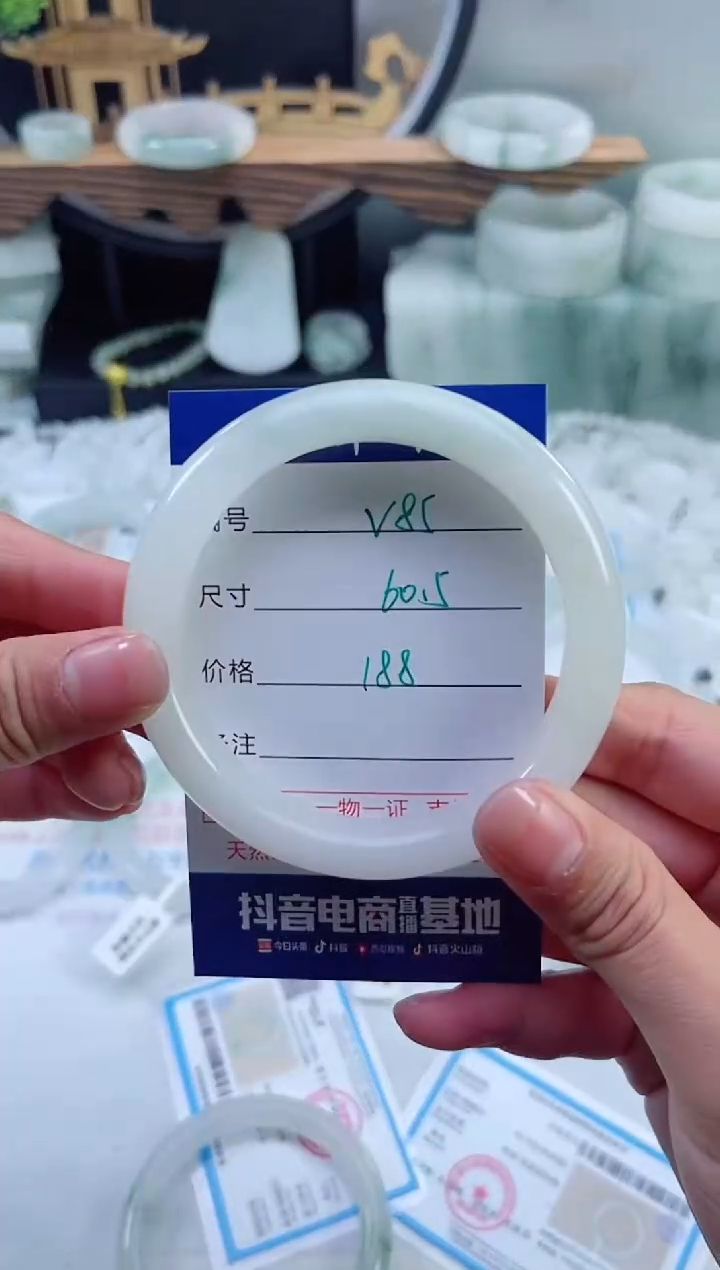 未镶嵌首饰石英质玉（天山翠）85