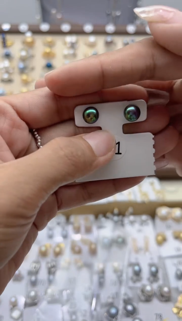 【闪购商品】淡水珍珠戒指合金4