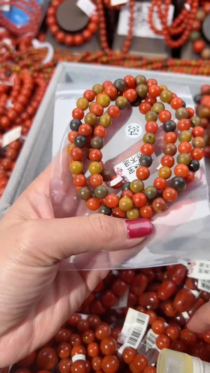 【闪购商品】南红玛瑙手串未镶嵌8
