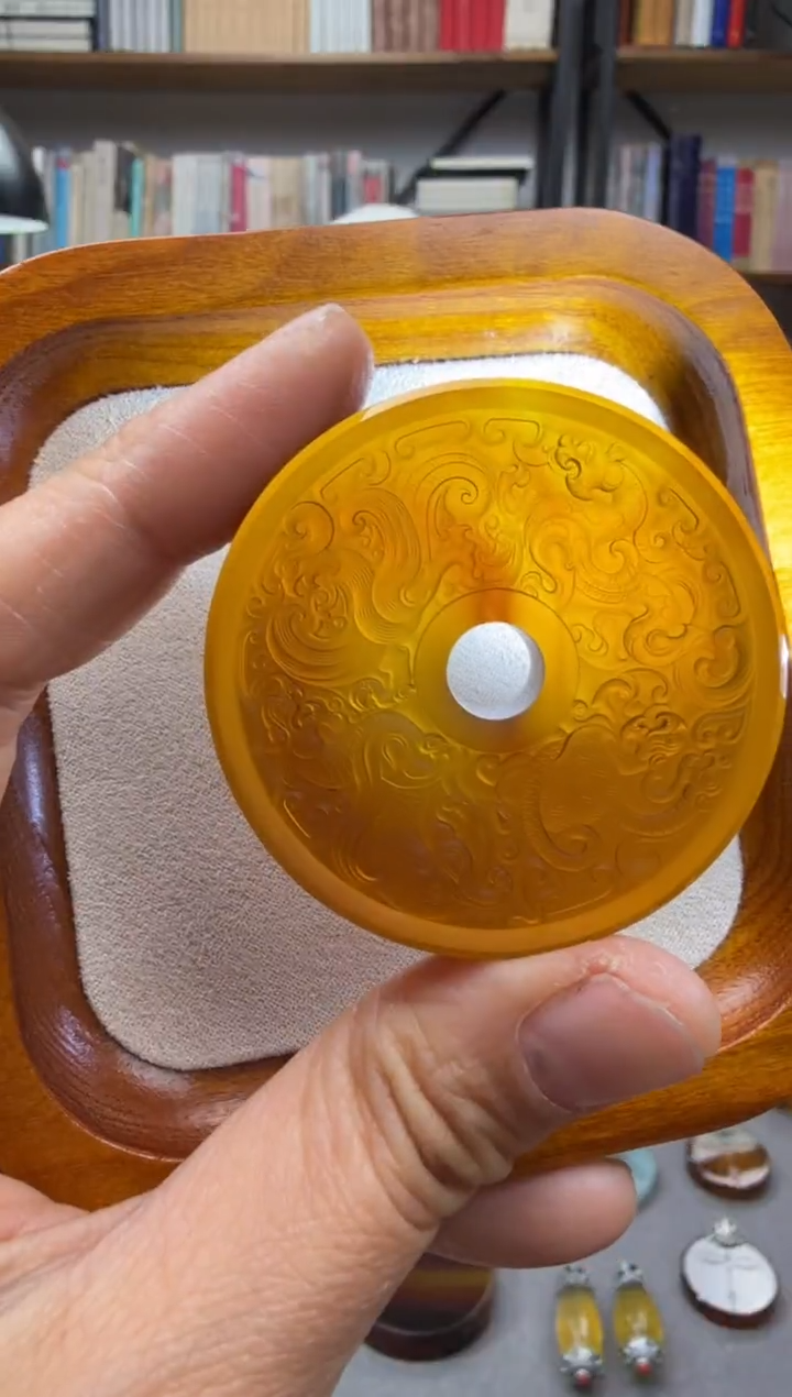 【闪购商品】琥珀颈饰未镶嵌四神兽吊坠