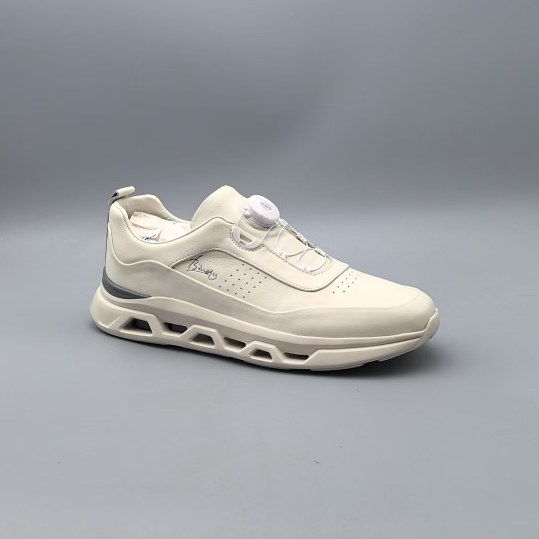 （孤品微瑕介意勿拍）新款轻质厚底系带男士皮鞋休闲鞋C230