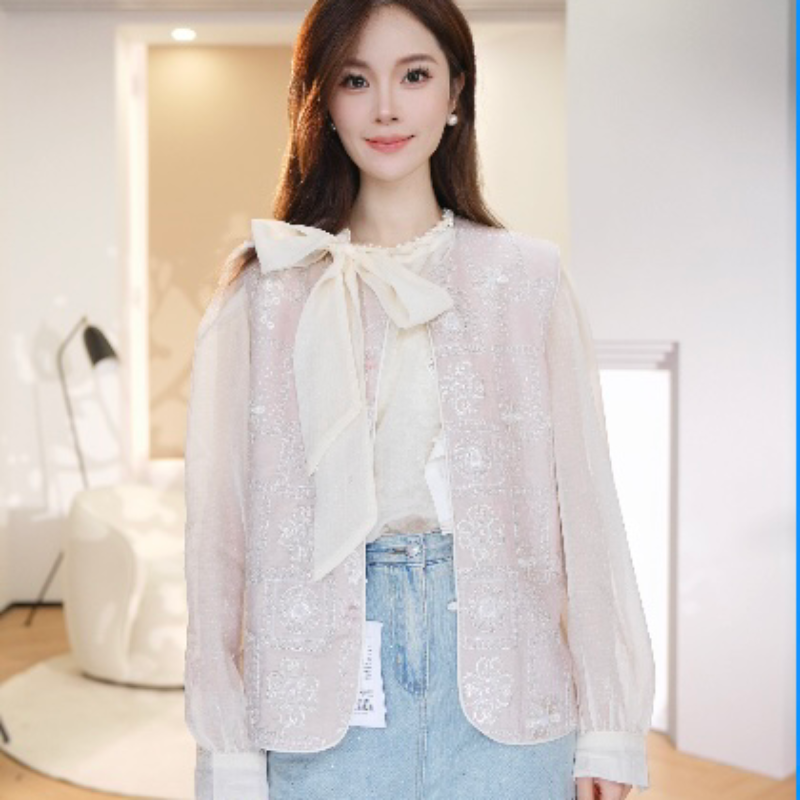 【断桥残雪】法式浪漫马甲2025春款88287