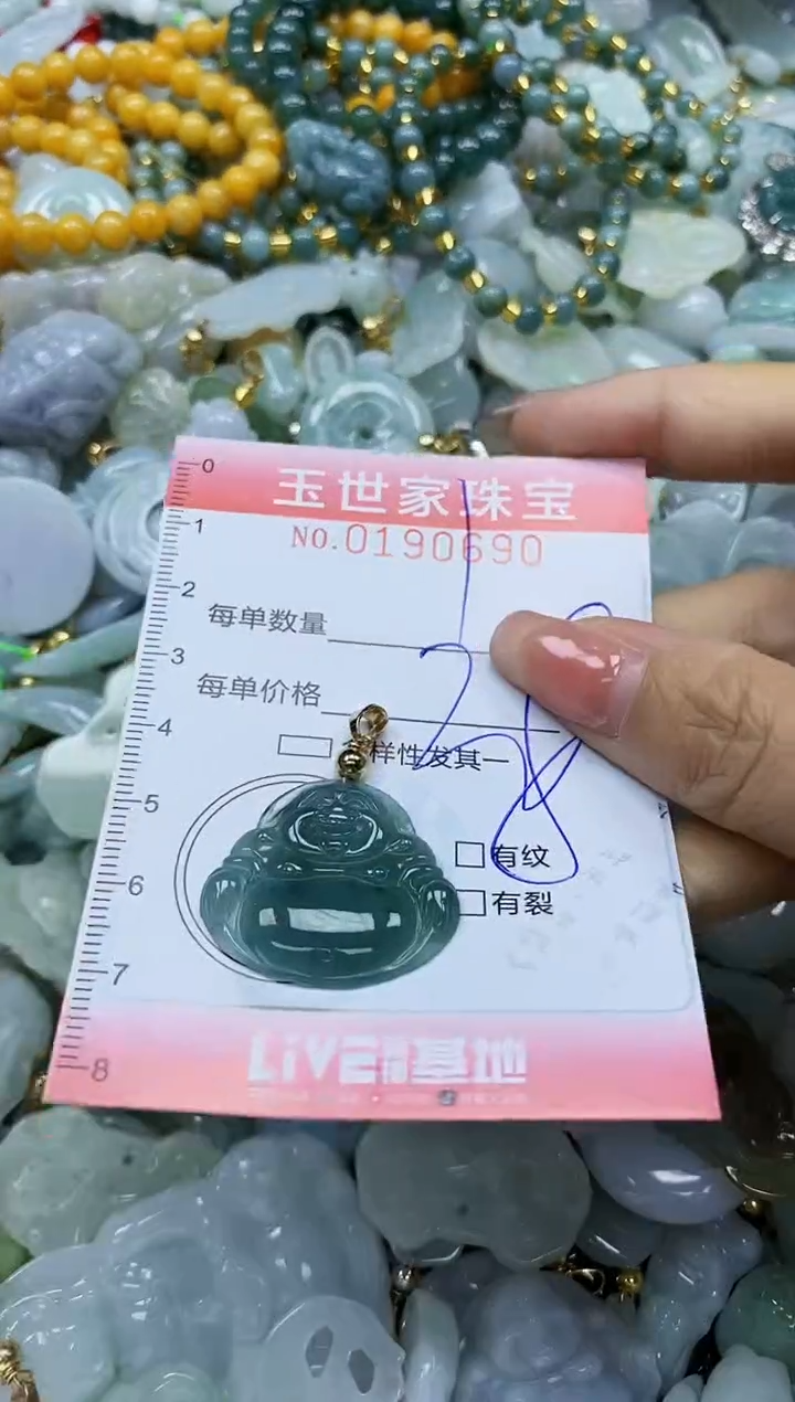 【闪购商品】翡翠颈饰未镶嵌闪购0190690