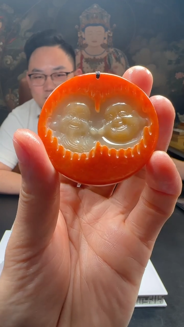 【闪购商品】定制翡翠未镶嵌L-@@QJXC2726
