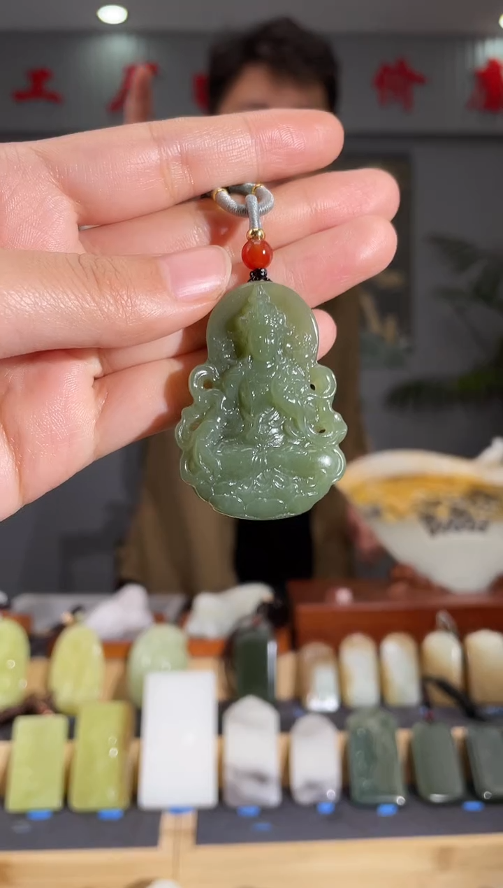 【闪购商品】和田玉颈饰未镶嵌拍一发一 多样性发货