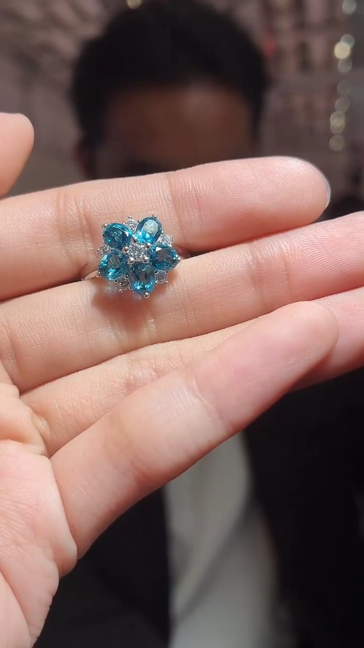 银S925镶嵌托帕石其他（扎德严选）