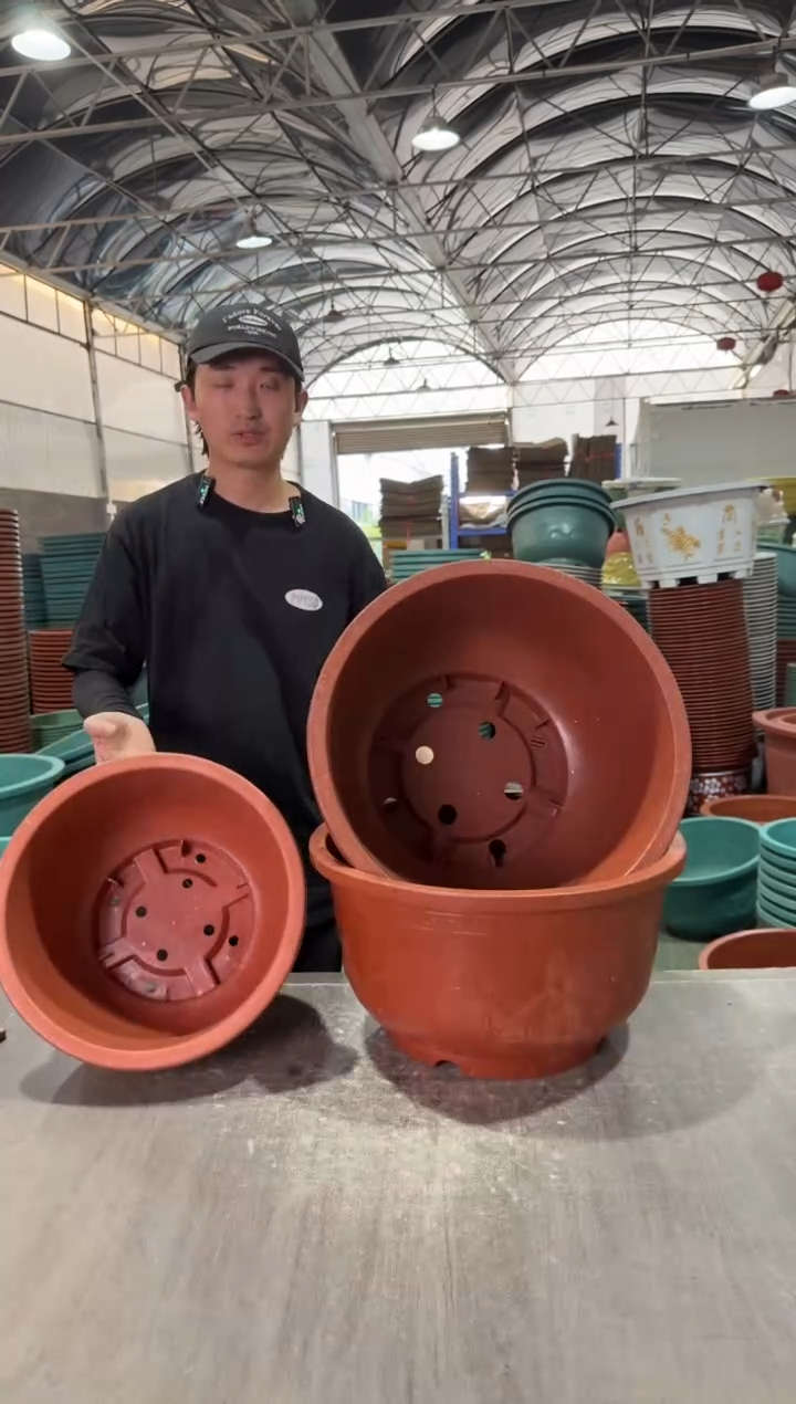 50铝塑龙盆2，40铝塑龙盆1 红有孔