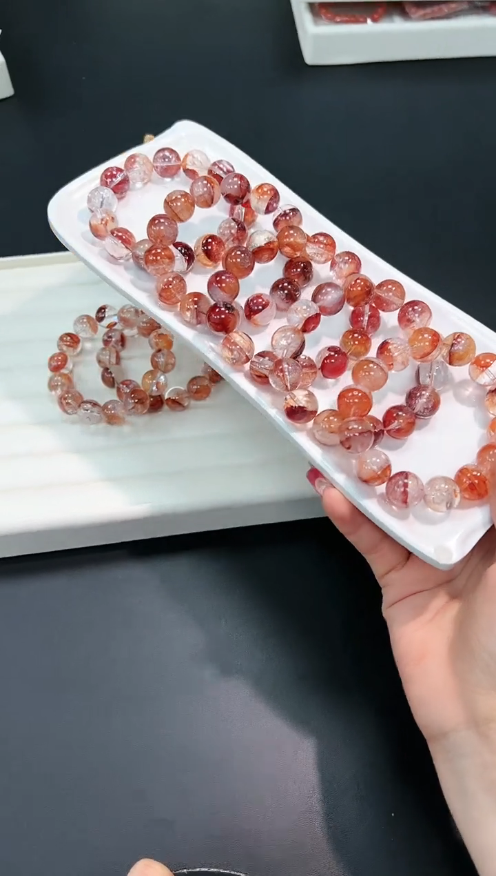 【闪购商品】水晶手串未镶嵌8e多样性发其一/1条14mm默认微瑕