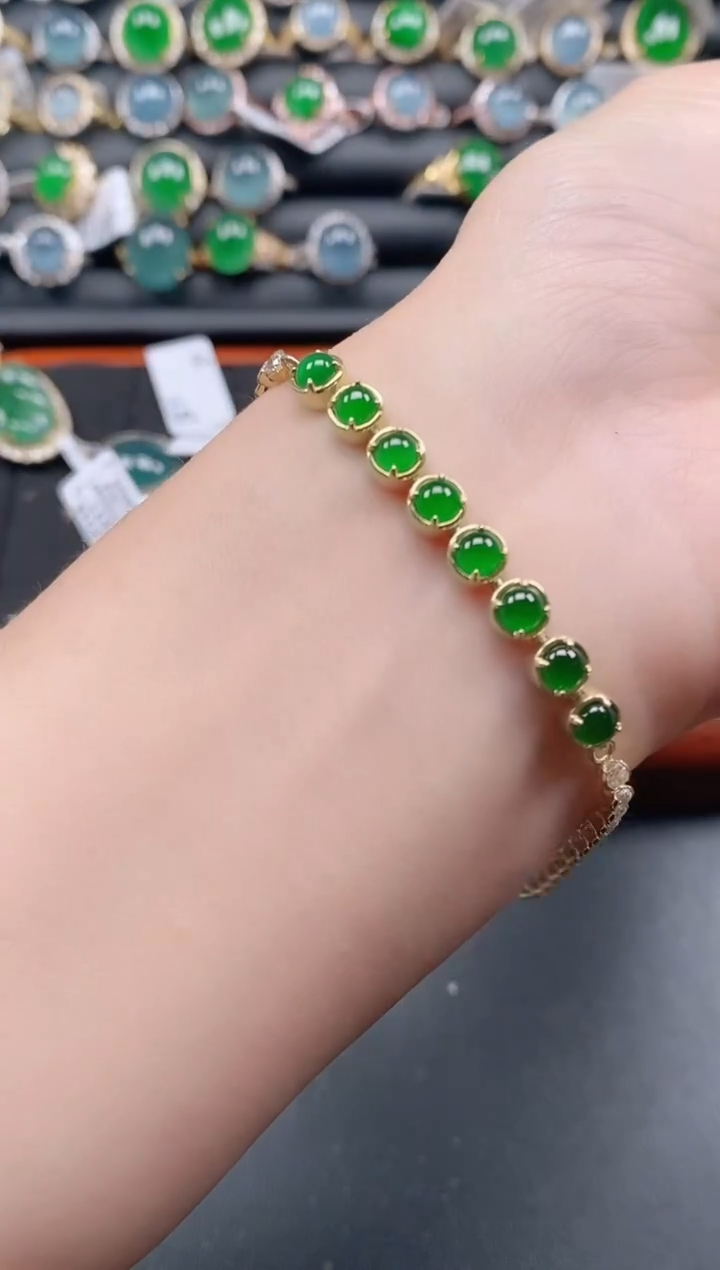 银S925镶嵌戒指翡翠11111