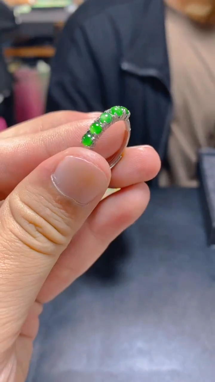 【闪购商品】翡翠戒指未镶嵌0162095026多样性发一