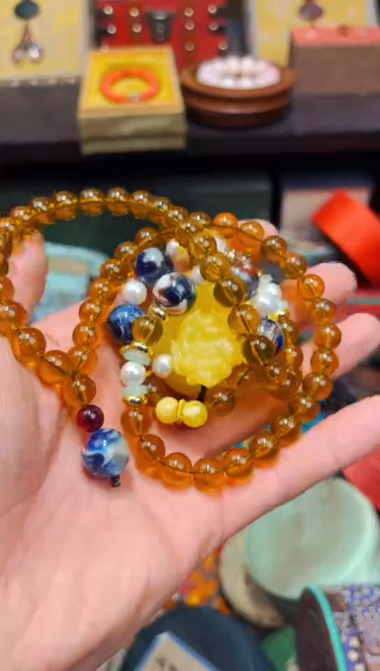 【闪购商品】蜜蜡裸石未镶嵌V瑞哥专属高端精品50