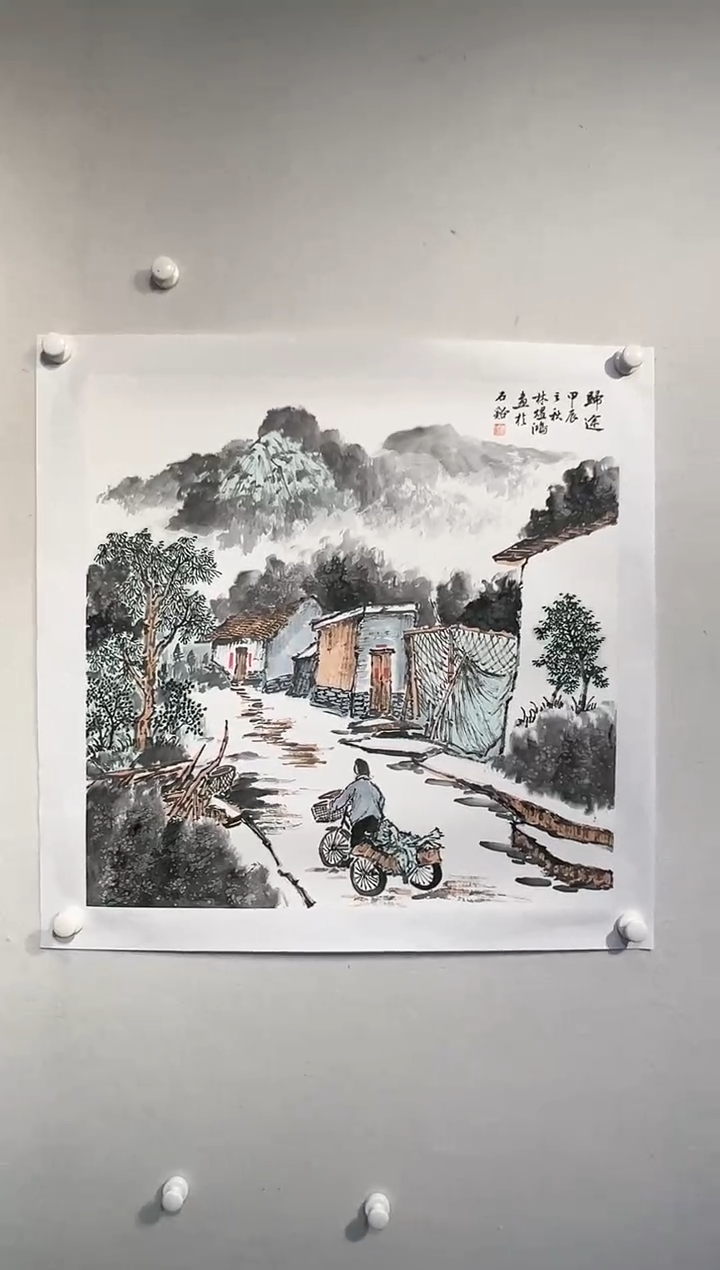 【闪购商品】国画绘画作品-4平尺