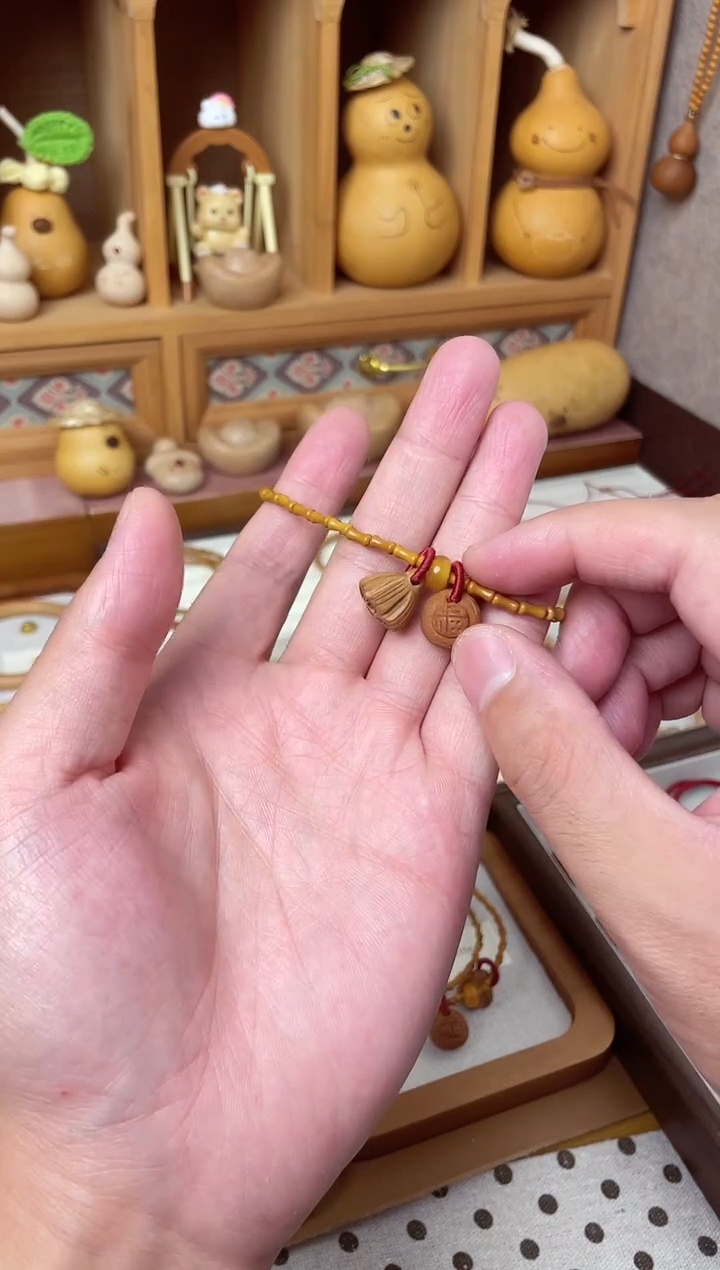 手串/手链核桃竹节手串一物一拍好运连连