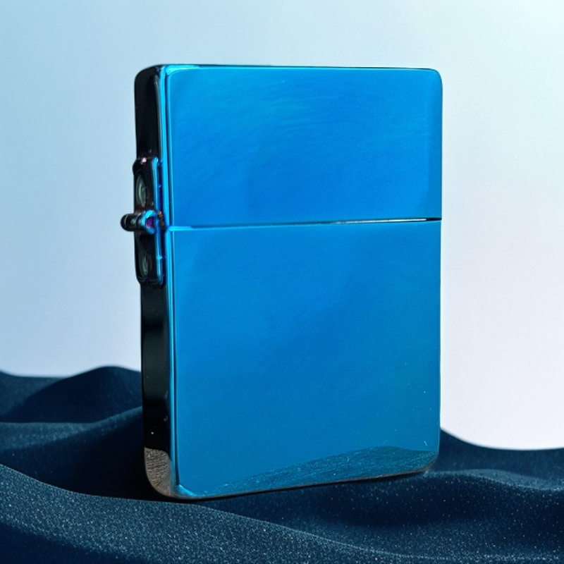 ZIPPO打火机 蓝钛 1935.25煤油打火机 DYJ1