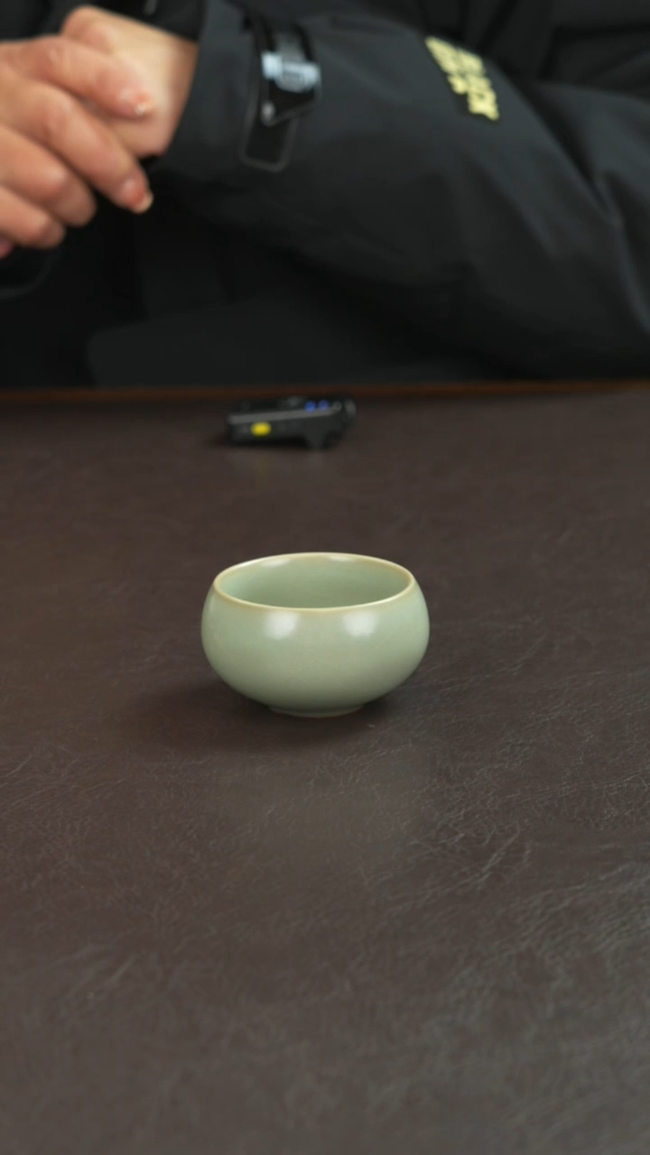 陶宣宝汝瓷原矿原釉作品